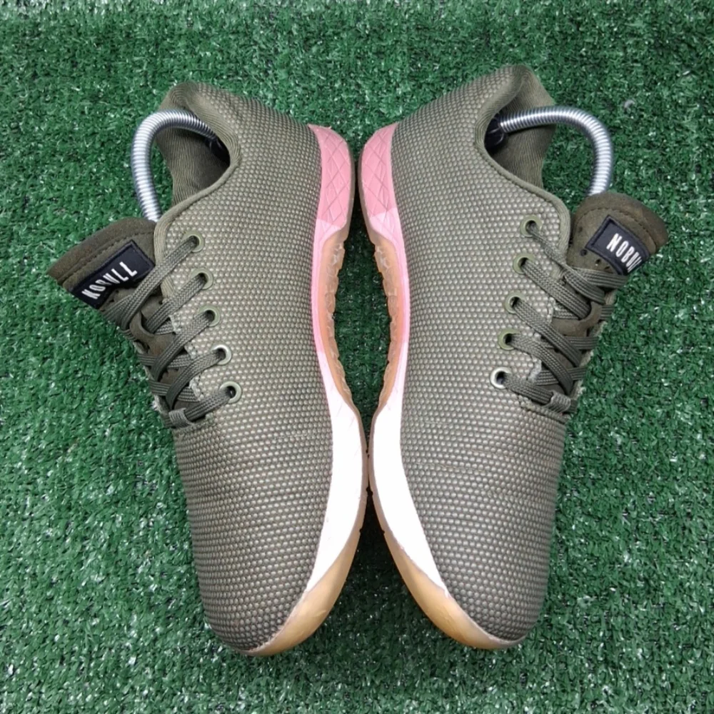 NOBULL SuperFabric Grey Athletic Trainers Shoes Womens 10 - Picture 3 of 8